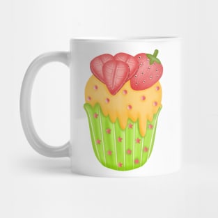 Cute strawberry cupcake 🍓. Mug